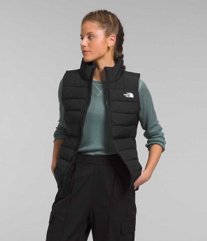 The North Face Aconcagua 3 Vest Dame Sort | DANMARK OULVJ