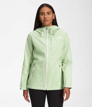 The North Face Alta Vista Regnjakke Dame Mintgrønne | DK NCIDQ