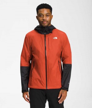 The North Face Alta Vista Regnjakke Herre Koral Sort | DANMARK IFWLM