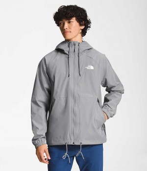 The North Face Antora Hoodie Regnjakke Herre Grå | DK SCTKM