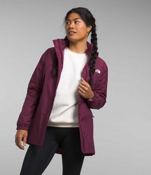 The North Face Antora Parka Dame Bordeaux | DANMARK MHCBY