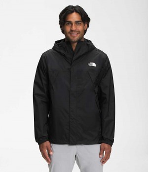 The North Face Antora Regnjakke Herre Sort | DK HJLFK