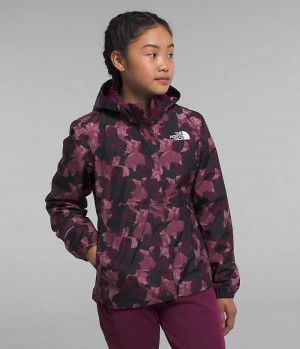 The North Face Antora Regnjakke Pige Bordeaux | DK WFRXI