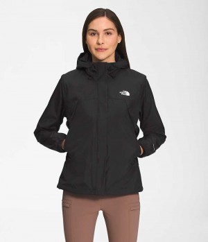 The North Face Antora Triclimate® Regnjakke Dame Sort | DANMARK BONYJ