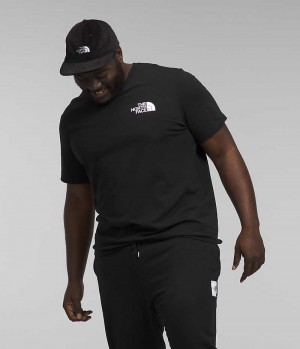 The North Face Big Kort Sleeve Box NSE T-Shirt Herre Sort | DK EGZMP