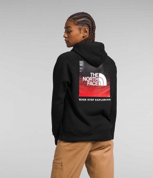 The North Face Box NSE Pullover Hættetrøje Dame Sort | DANMARK JWXGT