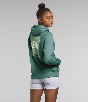 The North Face Box NSE Pullover Hættetrøje Dame Grøn | DK CHXVY