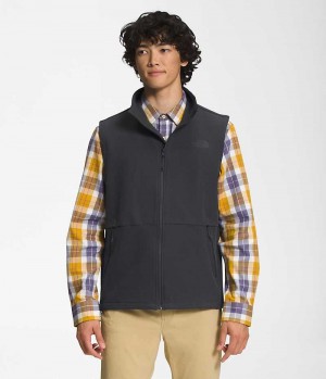 The North Face Camden Soft Shell Vest Herre Sort | DANMARK RGZXM