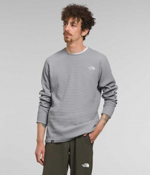 The North Face Canyon Fog Thermal Long Sleeve Pullover Herre Grå | DANMARK GLVOJ