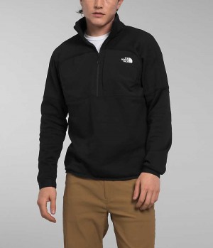 The North Face Canyonlands High Altitude ½-Zip Pullover Herre Sort | DANMARK BZSUK