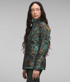 The North Face Circaloft Dunjakke Dame Camo | DK IFYQH