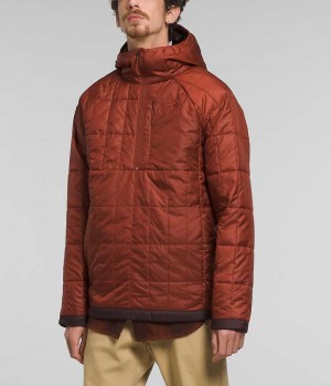 The North Face Circaloft ¼-Zip Pullover Dunjakke Herre Brune | DK FKHAJ