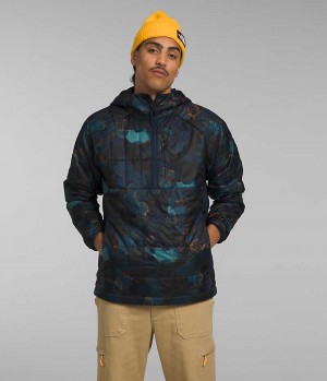 The North Face Circaloft ¼-Zip Pullover Dunjakke Herre Mørkeblå | DANMARK JKCEH