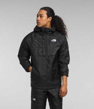 The North Face Circaloft ¼-Zip Pullover Dunjakke Herre Sort | DANMARK NRDYO