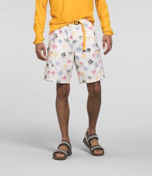 The North Face Class V Belted Shorts Herre Hvide | DK MYGJW