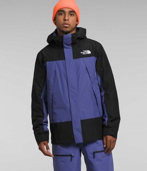 The North Face Clement Triclimate® Isolerede Jakker Herre Blå Sort | DANMARK FVKHT