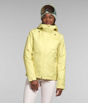 The North Face Clementine Triclimate® Isolerede Jakker Dame Gul | DANMARK POHSL