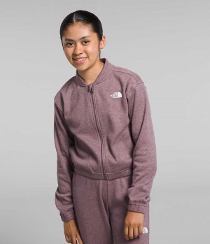 The North Face Cozy Dream Full-Zip Fleece Jakker Pige Fuchsia | DK AMEPK