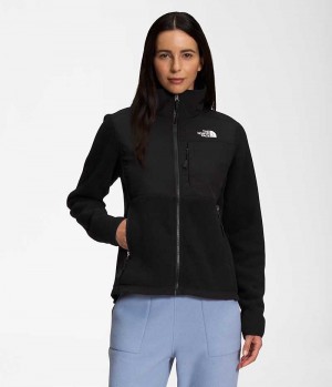 The North Face Denali Fleece Jakker Dame Sort | DANMARK YUMBZ