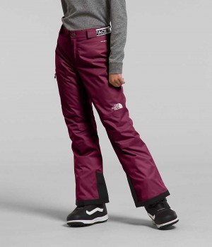 The North Face Freedom Isolerede Bukser Pige Fuchsia | DANMARK LDIBF