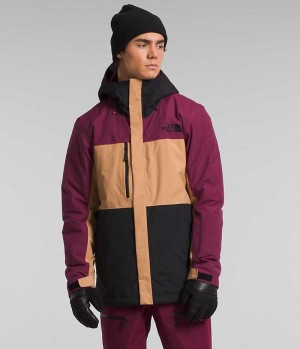 The North Face Freedom Isolerede Jakker Herre Beige Fuchsia | DANMARK SUKLV