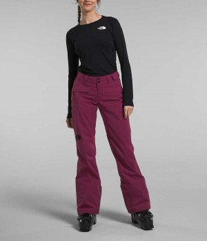 The North Face Freedom Stretch Bukser Dame Bordeaux | DANMARK LPBCS