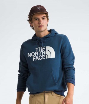 The North Face Half Dome Pullover Hættetrøje Herre Blå | DK GSPOU