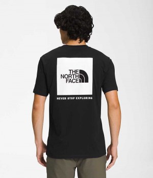 The North Face Kort Sleeve Box NSE T-Shirt Herre Sort | DANMARK TKUCF