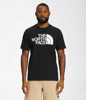 The North Face Kort Sleeve Half Dome T-Shirt Herre Sort | DANMARK QZMLV