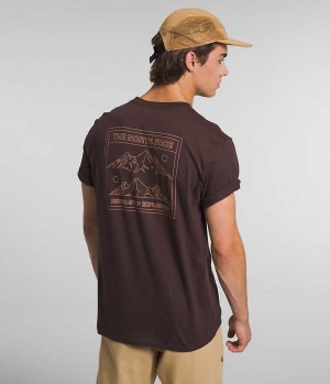 The North Face Kort Sleeve Solo T-Shirt Herre Brune | DK DSHGW