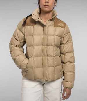 The North Face Lhotse Reversible Dunjakke Dame Khaki | DK KNIJH