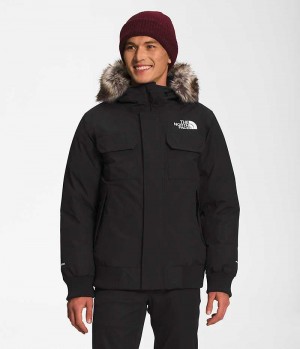 The North Face McMurdo Bomberjakke Herre Sort | DK KXNRQ