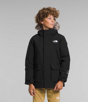 The North Face McMurdo Parka Drenge Sort | DANMARK ERZBH