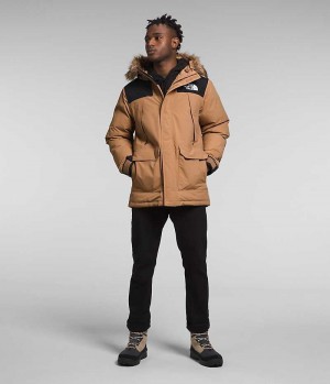 The North Face McMurdo Parka Herre Beige | DK NIQCP