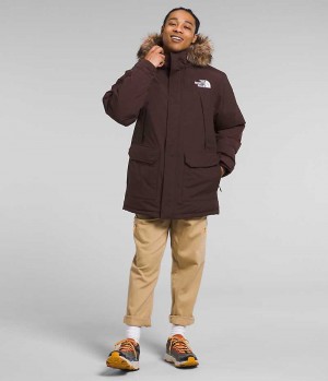 The North Face McMurdo Parka Herre Bordeaux | DANMARK BONHL