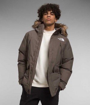 The North Face McMurdo Parka Herre Brune | DK YVSWX