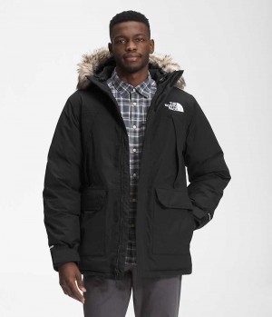 The North Face McMurdo Parka Herre Sort | DANMARK SNERT