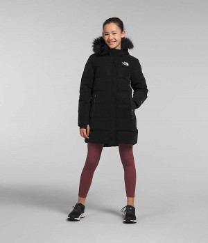 The North Face North Down Long Parka Pige Sort | DANMARK DVFBU