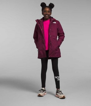 The North Face North Triclimate® Dunjakke Pige Bordeaux | DK OAEYG