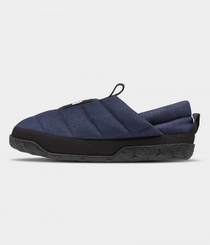 The North Face Nuptse Denim Mules Dame Blå | DANMARK DEQVM