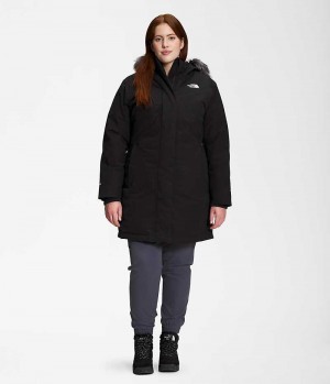 The North Face Plus Arctic Parka Dame Sort | DANMARK VUSWA