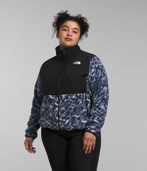 The North Face Plus Denali Fleece Jakker Dame Mørkeblå | DANMARK DJNGH