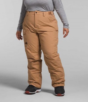 The North Face Plus Freedom Isolerede Bukser Dame Khaki | DANMARK XECDU