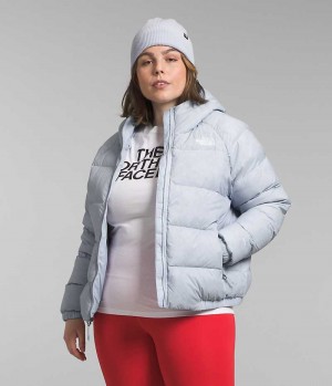 The North Face Plus Hydrenalite™ Hoodie Dunjakke Dame Grå | DK GQMFX