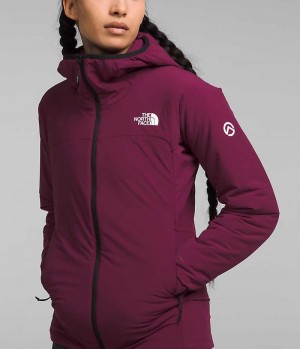 The North Face Summit Series Casaval Hoodie Hybrid Jakke Dame Fuchsia | DANMARK IWZQR