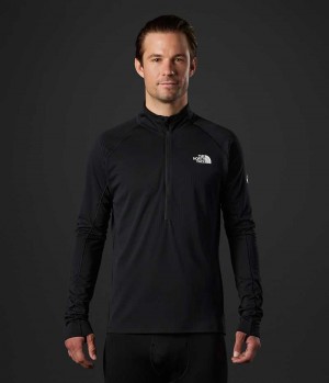 The North Face Summit Series Crevasse ½-Zip Sweatshirt Herre Sort | DK PRAFC