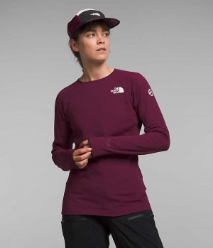 The North Face Summit Series FUTUREFLEECE™ Crew Pullover Dame Bordeaux | DANMARK SEWQB