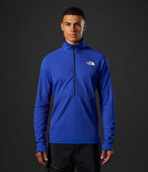 The North Face Summit Series FUTUREFLEECE™ LT ½-Zip Pullover Herre Blå | DK XDJPA