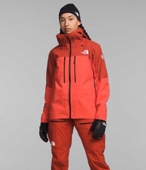 The North Face Summit Series Pumori GTX Pro Isolerede Jakker Dame Orange | DANMARK QYOJG