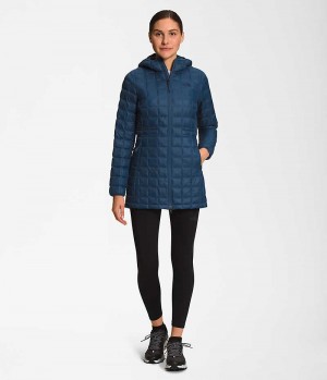 The North Face ThermoBall™ Eco Parka Dame Blå | DANMARK YEBHQ